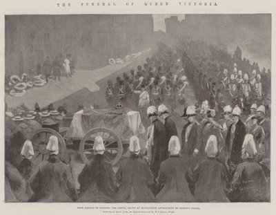 Les funérailles de la reine Victoria - Maynard Brown